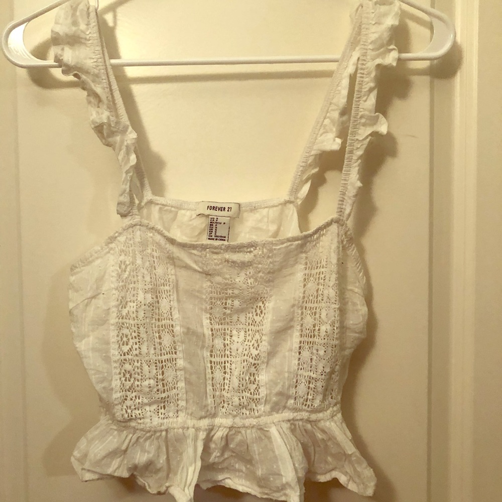 Tank crop top